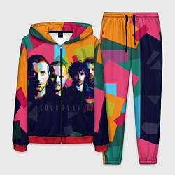 Костюм мужской Coldplay, цвет: 3D-красный