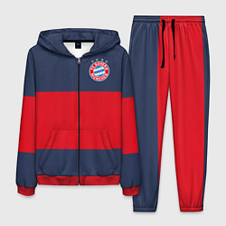 Костюм мужской Bayern Munchen - Red-Blue FCB 2022 NEW, цвет: 3D-красный