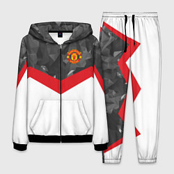 Костюм мужской Man United FC: Grey Polygons, цвет: 3D-черный