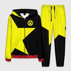 Костюм мужской FC Borussia Dortmund: Star, цвет: 3D-красный