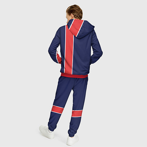 Мужской костюм FC PSG: Original / 3D-Красный – фото 4