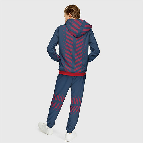 Мужской костюм FC PSG: Creative / 3D-Красный – фото 4