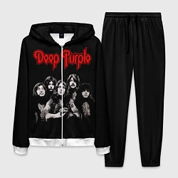 Костюм мужской Deep Purple, цвет: 3D-белый
