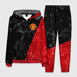 Костюм мужской FC Manchester United: Abstract, цвет: 3D-красный