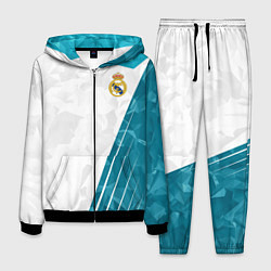 Костюм мужской FC Real Madrid: Abstract, цвет: 3D-черный