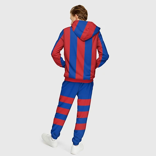 Мужской костюм Lionel Messi / 3D-Красный – фото 4