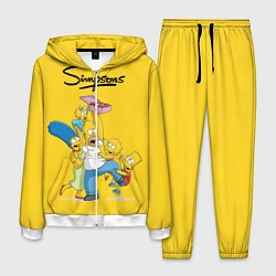 Костюм мужской Simpsons Family, цвет: 3D-белый