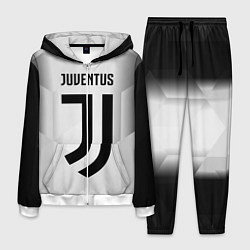 Костюм мужской FC Juventus: Silver Original цвета 3D-белый — фото 1