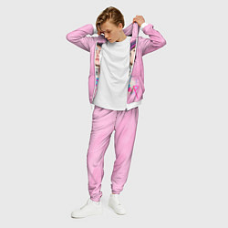 Костюм мужской Lil Peep: Pink Style, цвет: 3D-белый — фото 2
