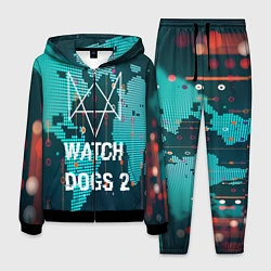 Костюм мужской Watch Dogs 2: Network Hack, цвет: 3D-черный