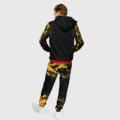 Мужской костюм Bitcoin Master / 3D-Красный – фото 4