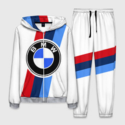 Костюм мужской BMW M: White Sport, цвет: 3D-меланж