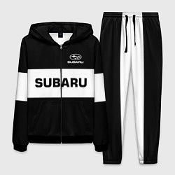 Костюм мужской Subaru: Black Sport, цвет: 3D-черный