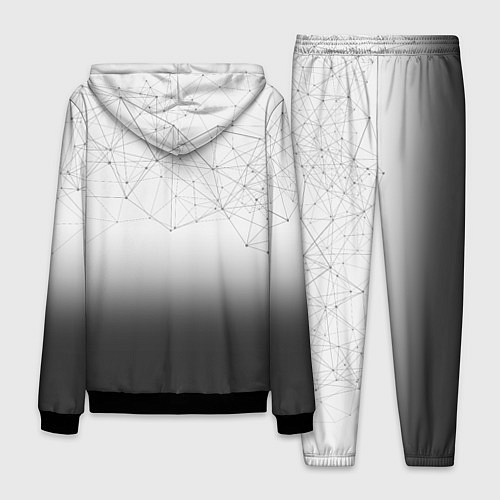 Мужской костюм Хаски: Геометрия / 3D-Черный – фото 2