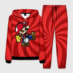 Костюм мужской Super Mario: Red Illusion, цвет: 3D-черный