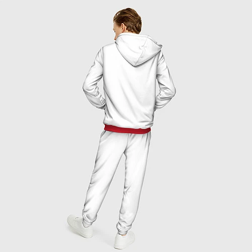Мужской костюм XXXTentacion: Pixel Art / 3D-Красный – фото 4