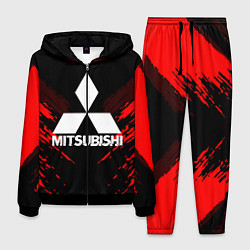 Костюм мужской Mitsubishi: Red Anger, цвет: 3D-черный