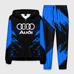 Костюм мужской Audi: Blue Anger, цвет: 3D-черный