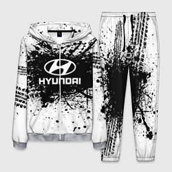 Костюм мужской Hyundai: Black Spray цвета 3D-меланж — фото 1