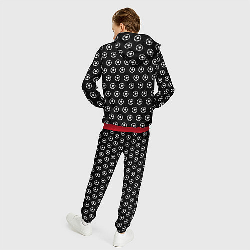 Мужской костюм FCSM Supreme / 3D-Красный – фото 4