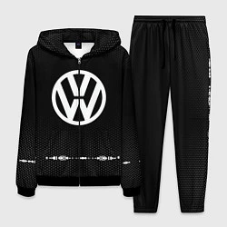Костюм мужской Volkswagen: Black Abstract, цвет: 3D-черный