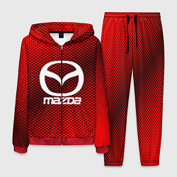 Костюм мужской Mazda: Red Carbon, цвет: 3D-красный
