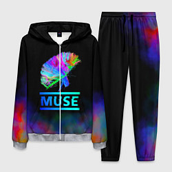 Костюм мужской Muse: Neon Flower, цвет: 3D-меланж