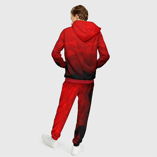 Мужской костюм FC Man UTD: Red Poly / 3D-Красный – фото 4