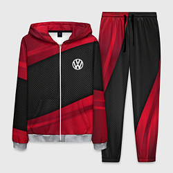 Костюм мужской Volkswagen: Red Sport, цвет: 3D-меланж