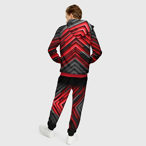 Мужской костюм Citroen: Red sport / 3D-Красный – фото 4