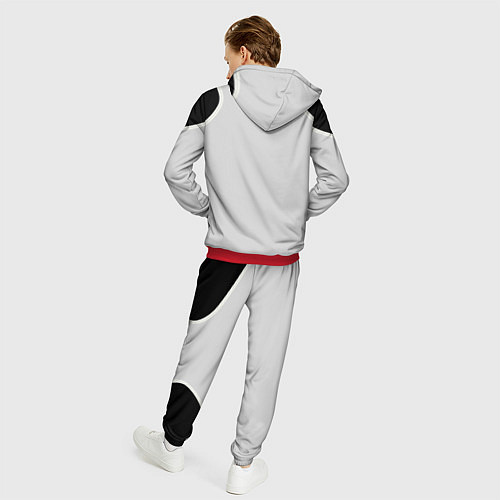 Мужской костюм XXXTentacion RIP / 3D-Красный – фото 4