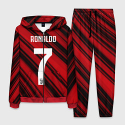 Костюм мужской Ronaldo 7: Red Sport, цвет: 3D-красный