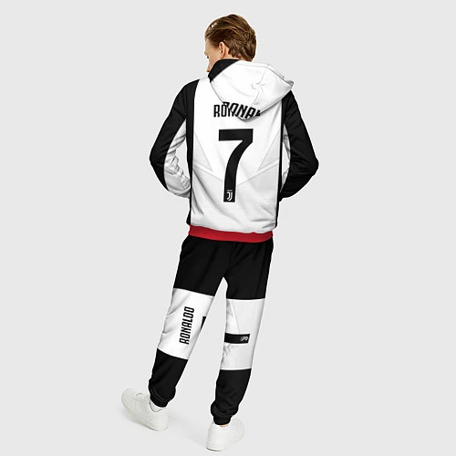 Мужской костюм FC Juventus: CR7 18-19 / 3D-Красный – фото 4
