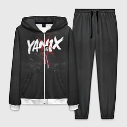 Костюм мужской YANIX: Black Side, цвет: 3D-белый