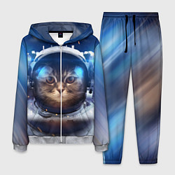 Костюм мужской Кот-космонавт, цвет: 3D-меланж