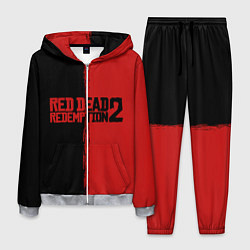 Костюм мужской RDD 2: Black & Red, цвет: 3D-меланж