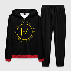 Костюм мужской 21 Pilots: Light Logo, цвет: 3D-красный