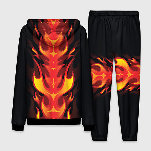 Мужской костюм PUBG: Hell Flame / 3D-Черный – фото 2