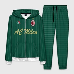 Костюм мужской AC Milan: Green Form, цвет: 3D-белый