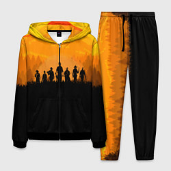 Костюм мужской Red Dead Redemption: Orange Sun, цвет: 3D-черный