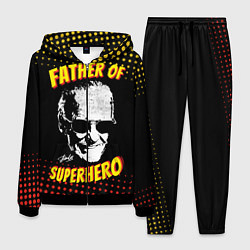 Костюм мужской Stan Lee: Father of Superhero, цвет: 3D-черный