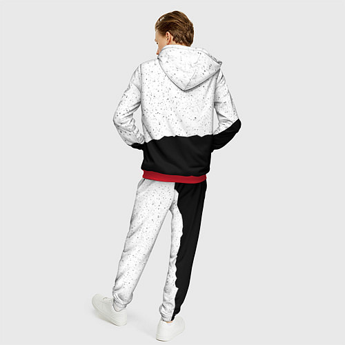 Мужской костюм BTS: Black Stars / 3D-Красный – фото 4