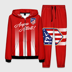 Костюм мужской Aupa Atleti, цвет: 3D-черный