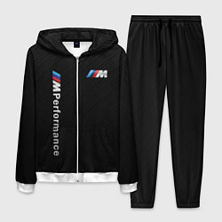 Костюм мужской BMW M PERFORMANCE CARBON КАРБОН, цвет: 3D-белый