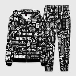 Костюм мужской Истинный геймер, цвет: 3D-черный