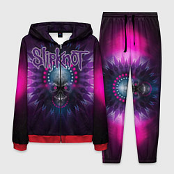 Костюм мужской Slipknot: Neon Skull, цвет: 3D-красный