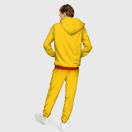 Мужской костюм ASAP Rocky: Yellow Testing / 3D-Красный – фото 4