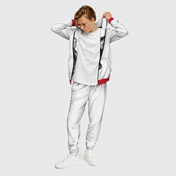 Костюм мужской ASAP Rocky: White Fashion, цвет: 3D-красный — фото 2