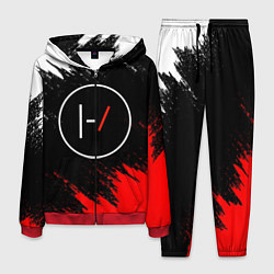 Костюм мужской 21 Pilots: Black & Red, цвет: 3D-красный