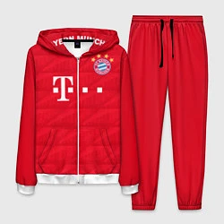 Костюм мужской FC Bayern: Home 19-20, цвет: 3D-белый